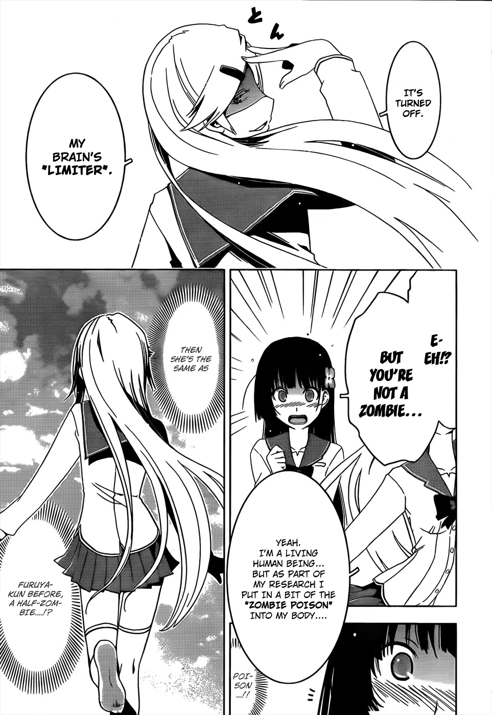 Sankarea Chapter 13 page 18 - Chapter 13: I Don't... Understand... + Fido +