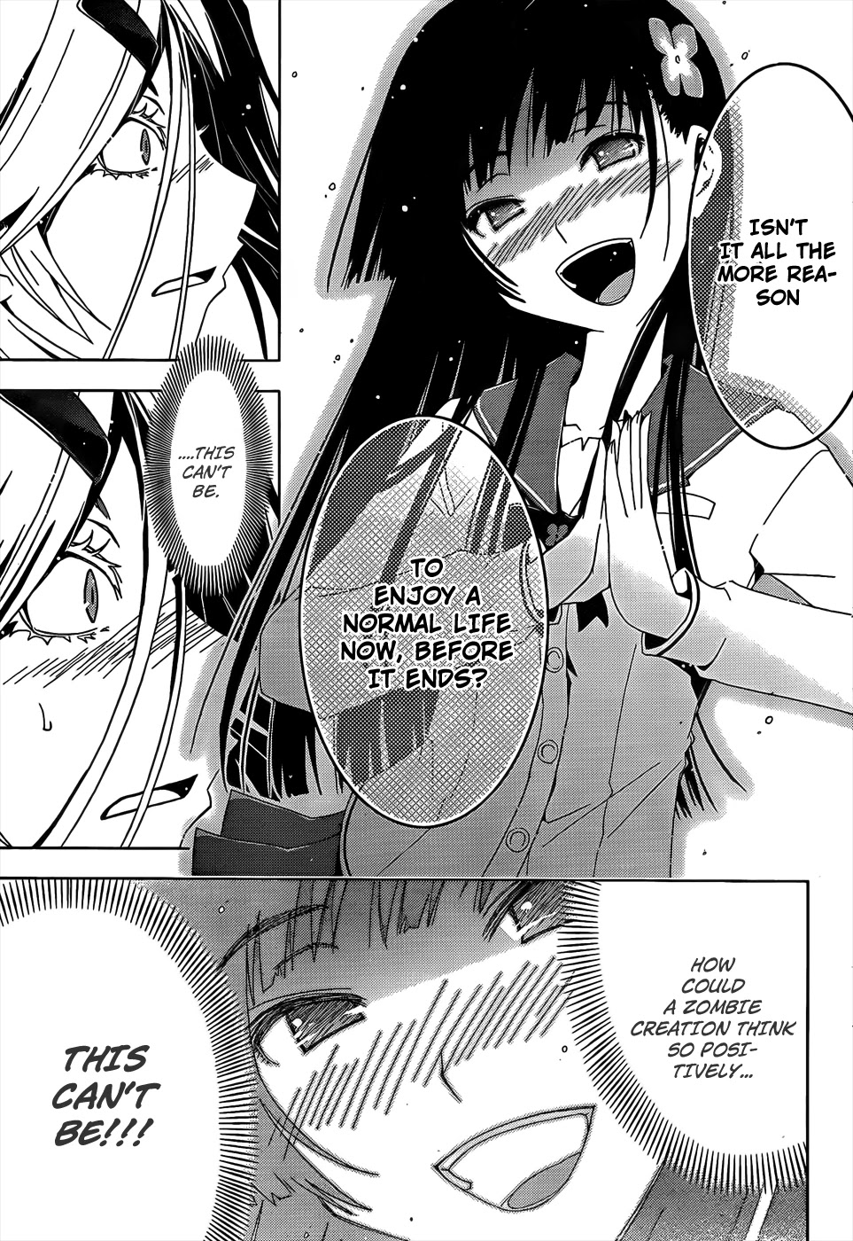 Sankarea Chapter 13 page 27 - Chapter 13: I Don't... Understand... + Fido +