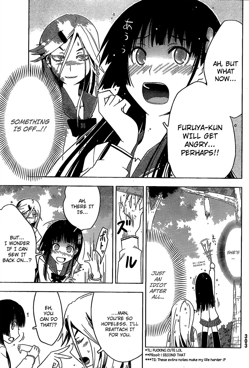Sankarea Chapter 13 page 33 - Chapter 13: I Don't... Understand... + Fido +