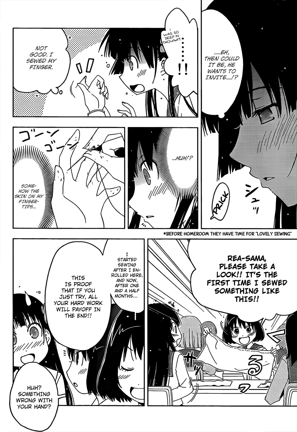 Sankarea Chapter 13 page 8 - Chapter 13: I Don't... Understand... + Fido +