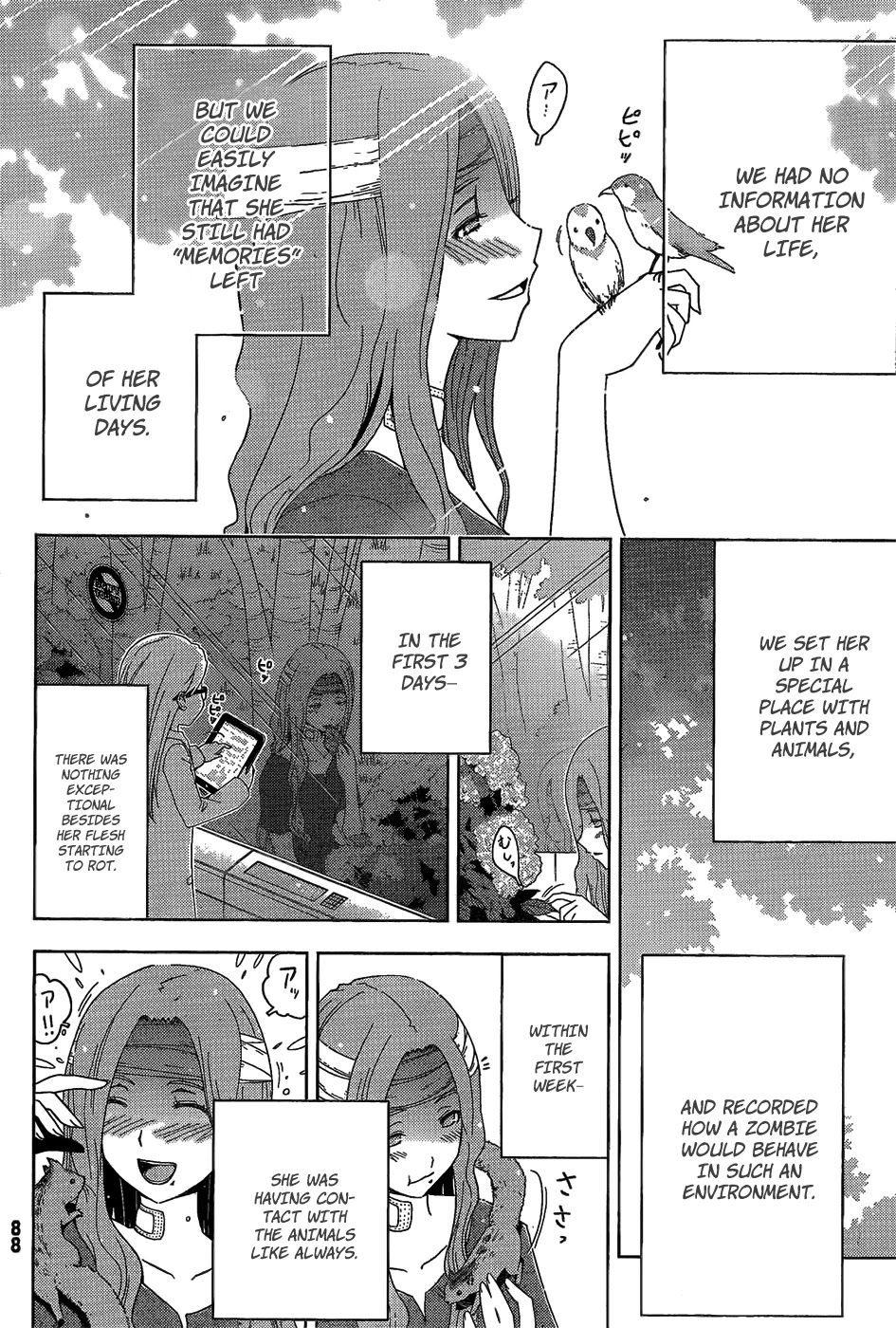 Sankarea Chapter 14 page 20 - Chapter 14: Roman...tic... + Planet Terror +