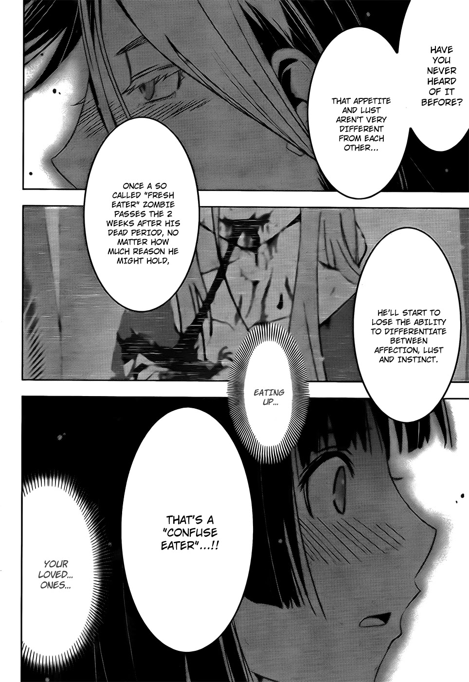 Sankarea Chapter 14 page 24 - Chapter 14: Roman...tic... + Planet Terror +