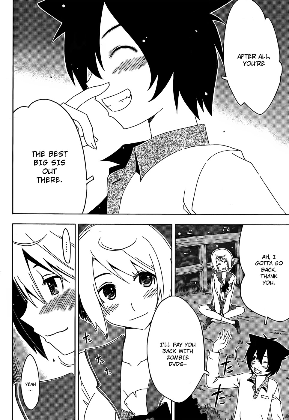 Sankarea Chapter 14 page 36 - Chapter 14: Roman...tic... + Planet Terror +