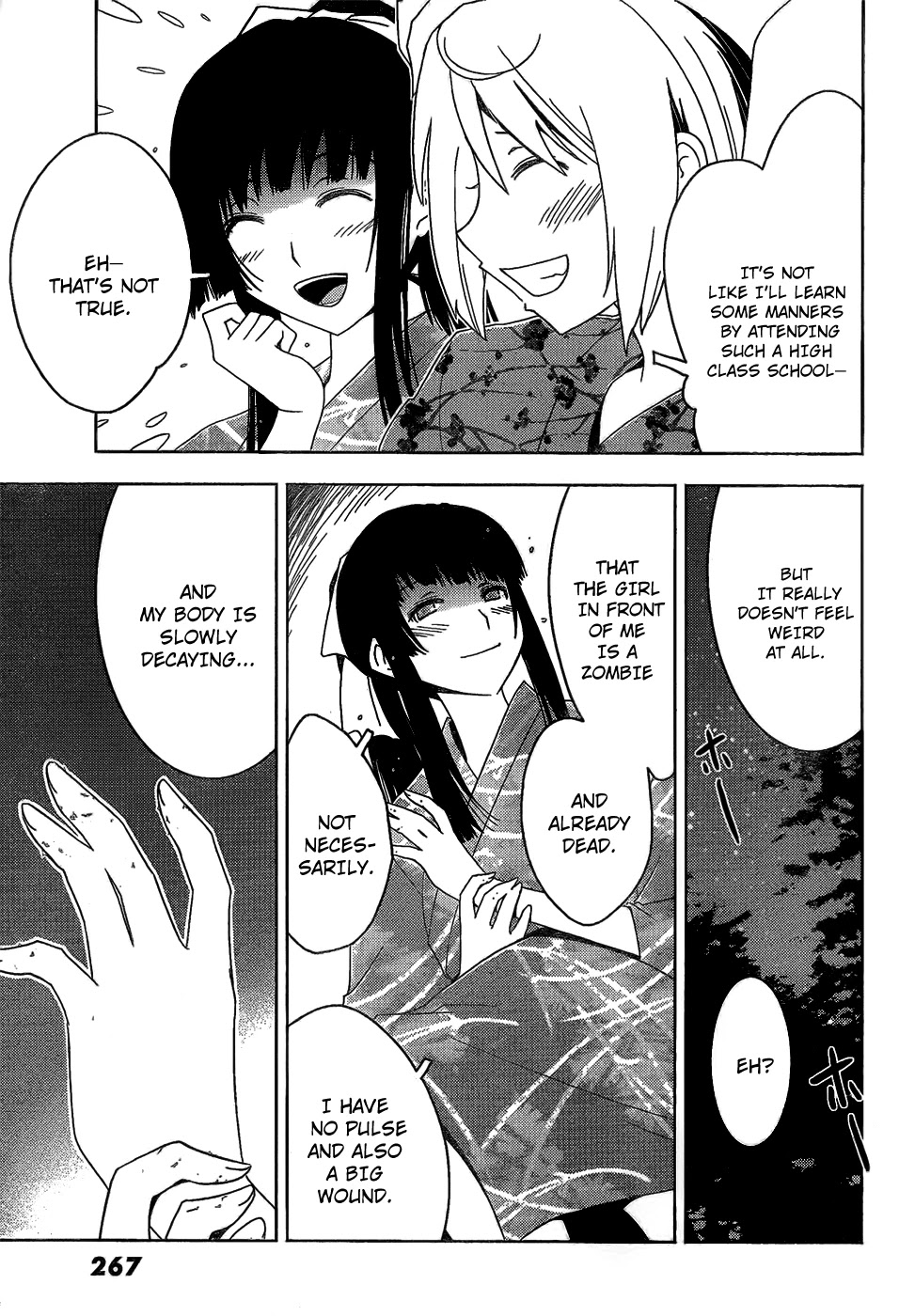 Sankarea Chapter 15 page 22 - Chapter 15: A... Contest... + Orgy of the Dead +