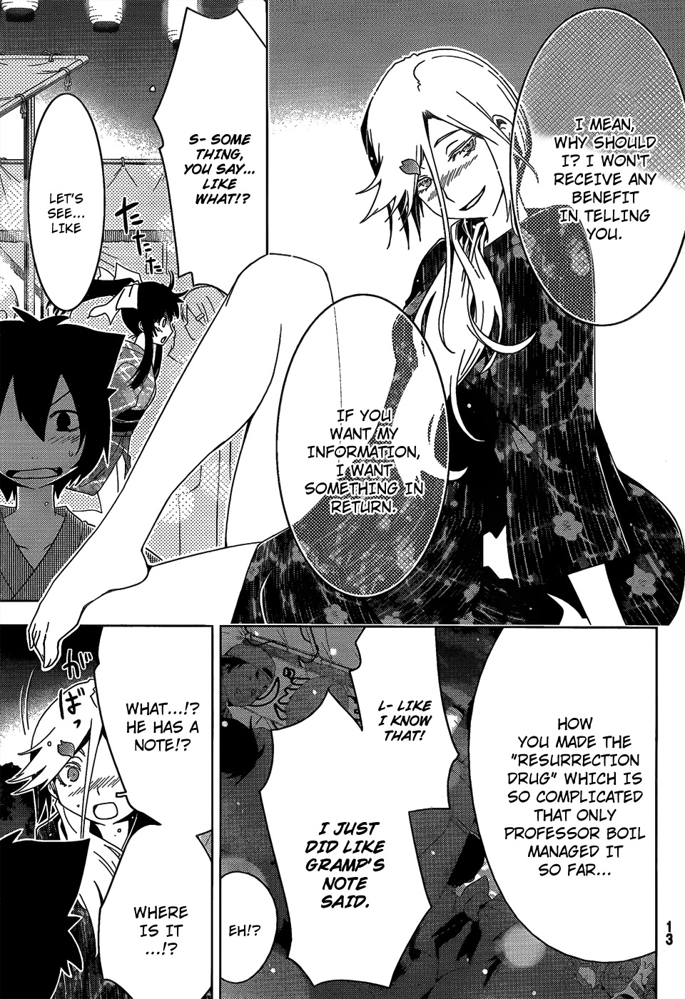 Sankarea Chapter 16 page 11 - Chapter 16: AH... + Return of the Living Dead 3 +