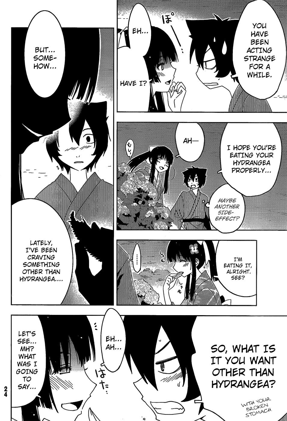 Sankarea Chapter 16 page 22 - Chapter 16: AH... + Return of the Living Dead 3 +
