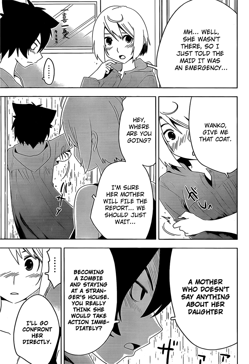 Sankarea Chapter 17 page 19 - Chapter 17: What About...This... + Ground:The Night of Terror +