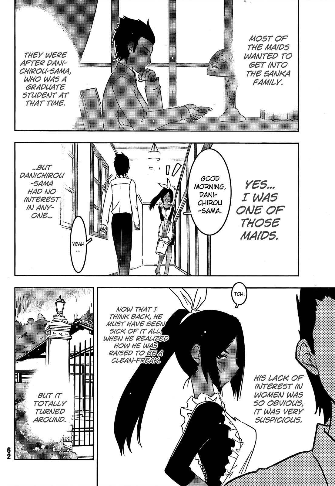 Sankarea Chapter 18 page 10 - Chapter 18: Strong... Memories... + Stripers 5 vs Zombies +