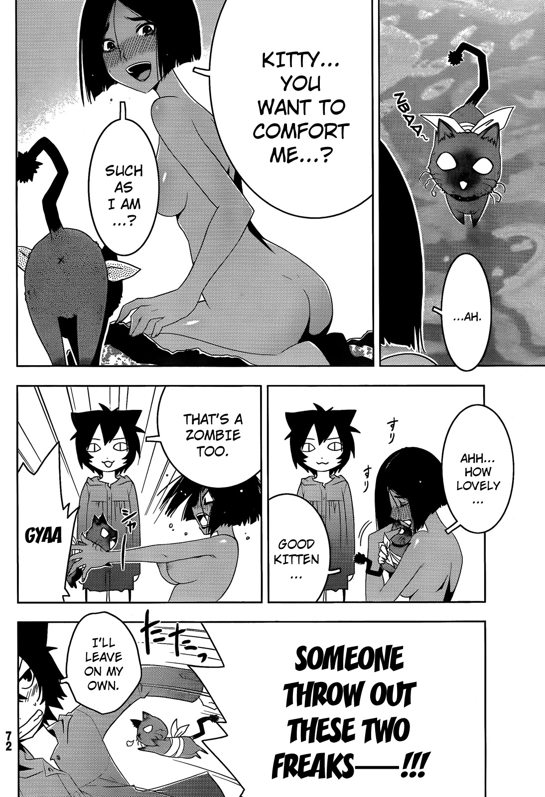 Sankarea Chapter 18 page 20 - Chapter 18: Strong... Memories... + Stripers 5 vs Zombies +