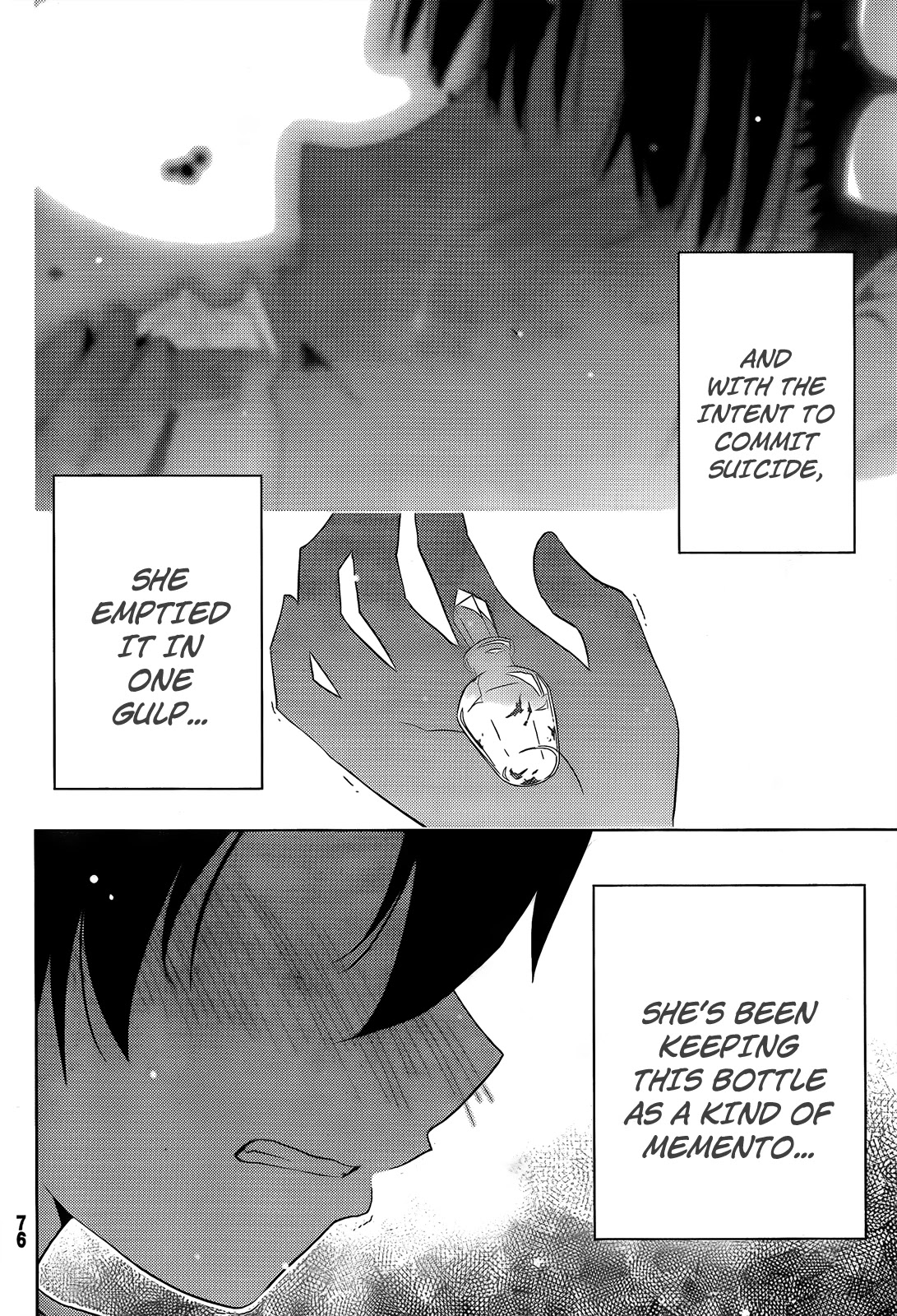 Sankarea Chapter 18 page 24 - Chapter 18: Strong... Memories... + Stripers 5 vs Zombies +