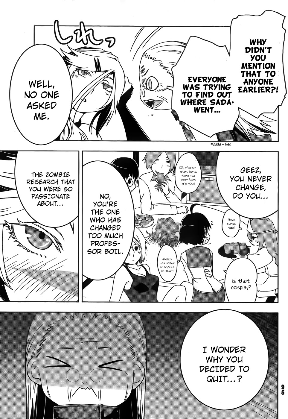 Sankarea Chapter 19 page 11 - Chapter 19: Because... You Didn't Do As I Said To... + Return of the Living Dead 3 +