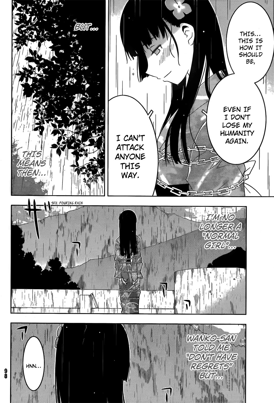 Sankarea Chapter 19 page 14 - Chapter 19: Because... You Didn't Do As I Said To... + Return of the Living Dead 3 +