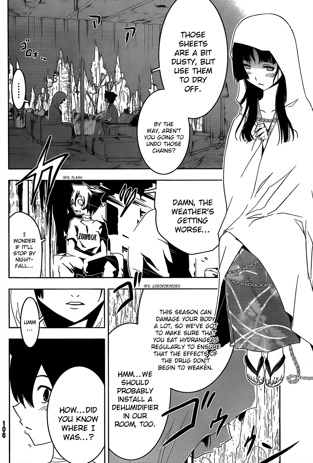 Sankarea Chapter 19 page 22 - Chapter 19: Because... You Didn't Do As I Said To... + Return of the Living Dead 3 +