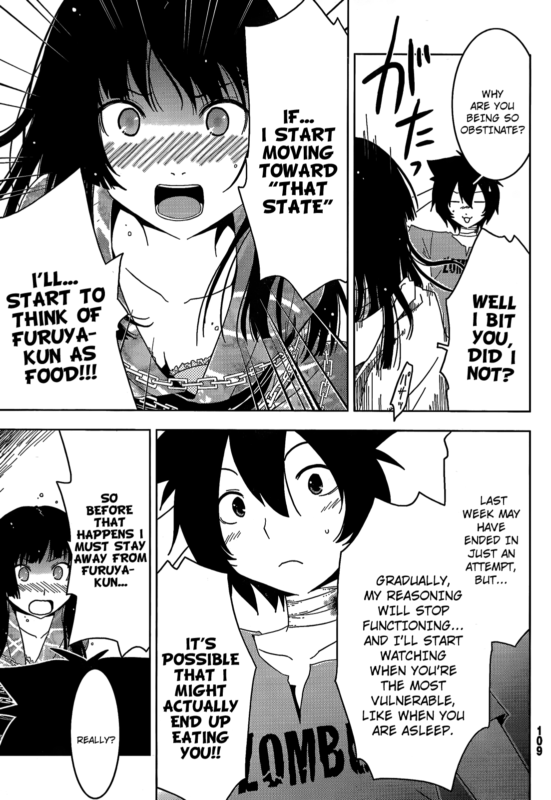 Sankarea Chapter 19 page 25 - Chapter 19: Because... You Didn't Do As I Said To... + Return of the Living Dead 3 +