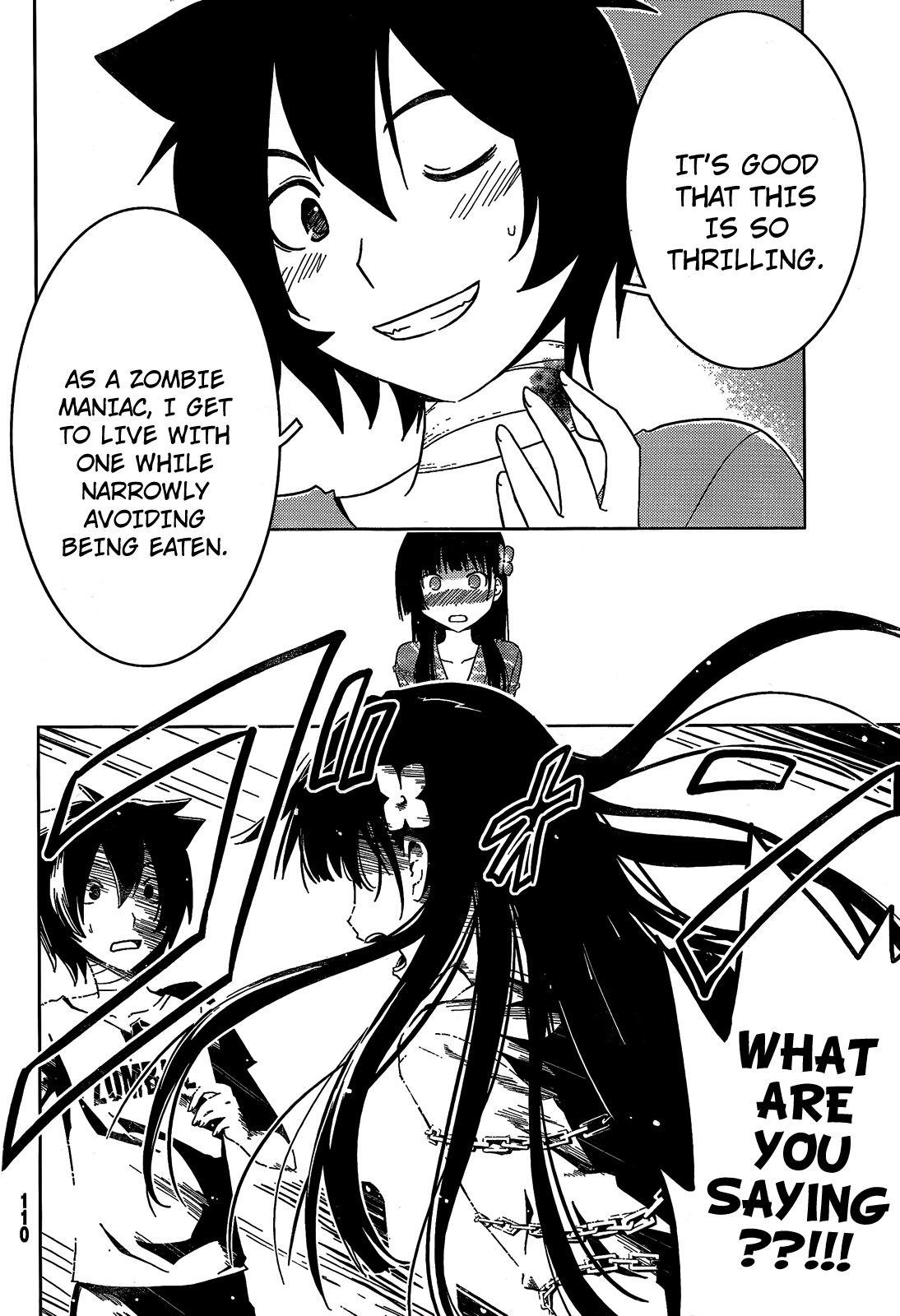 Sankarea Chapter 19 page 26 - Chapter 19: Because... You Didn't Do As I Said To... + Return of the Living Dead 3 +