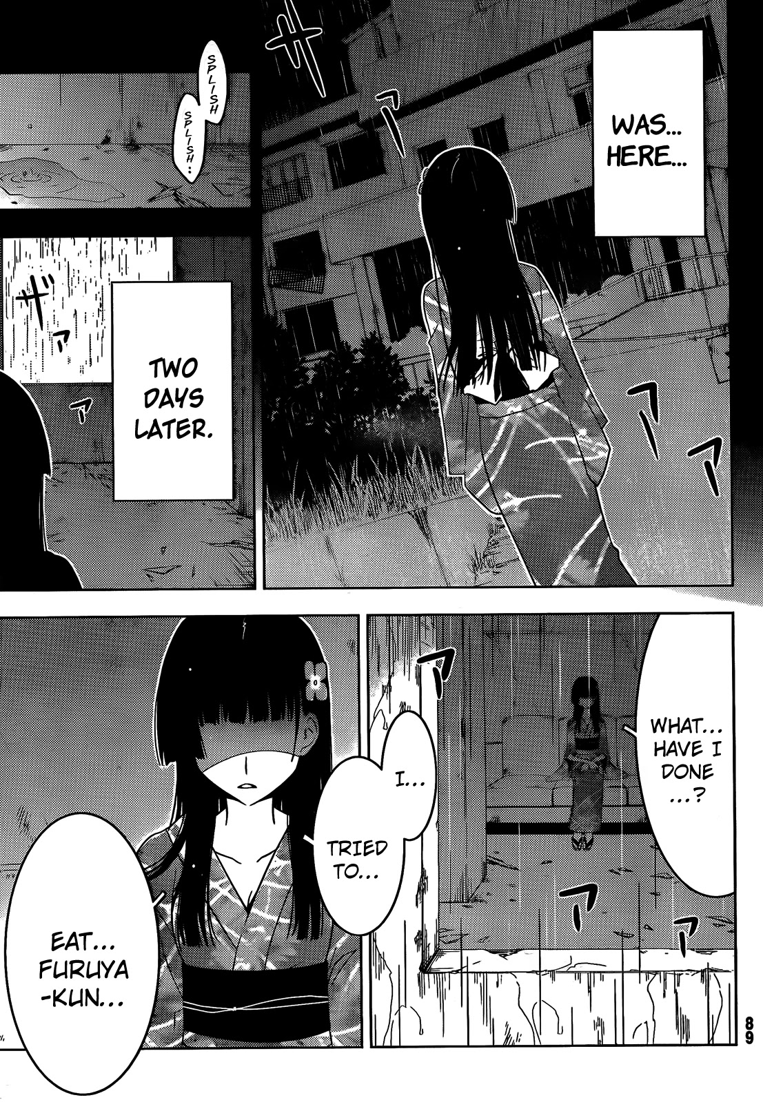 Sankarea Chapter 19 page 5 - Chapter 19: Because... You Didn't Do As I Said To... + Return of the Living Dead 3 +