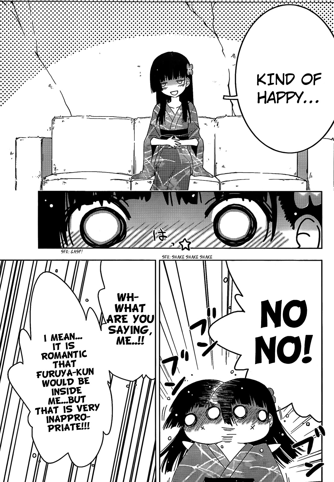Sankarea Chapter 19 page 7 - Chapter 19: Because... You Didn't Do As I Said To... + Return of the Living Dead 3 +