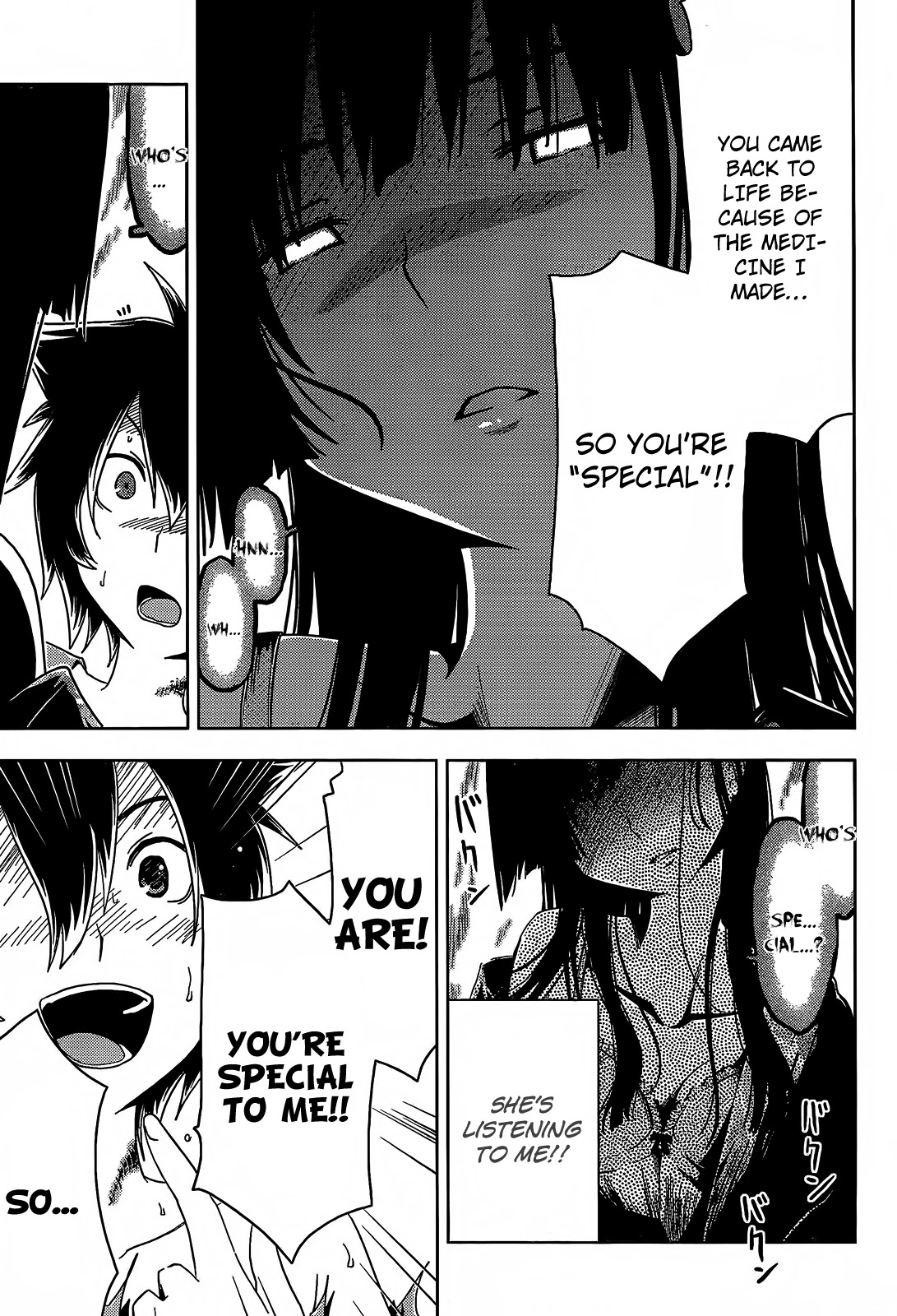 Sankarea Chapter 20 page 18 - Chapter 20: I... You... + Land of the Dead +