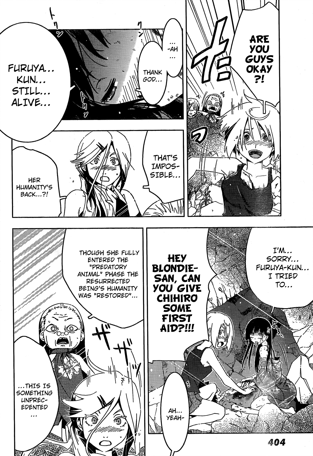 Sankarea Chapter 20 page 34 - Chapter 20: I... You... + Land of the Dead +