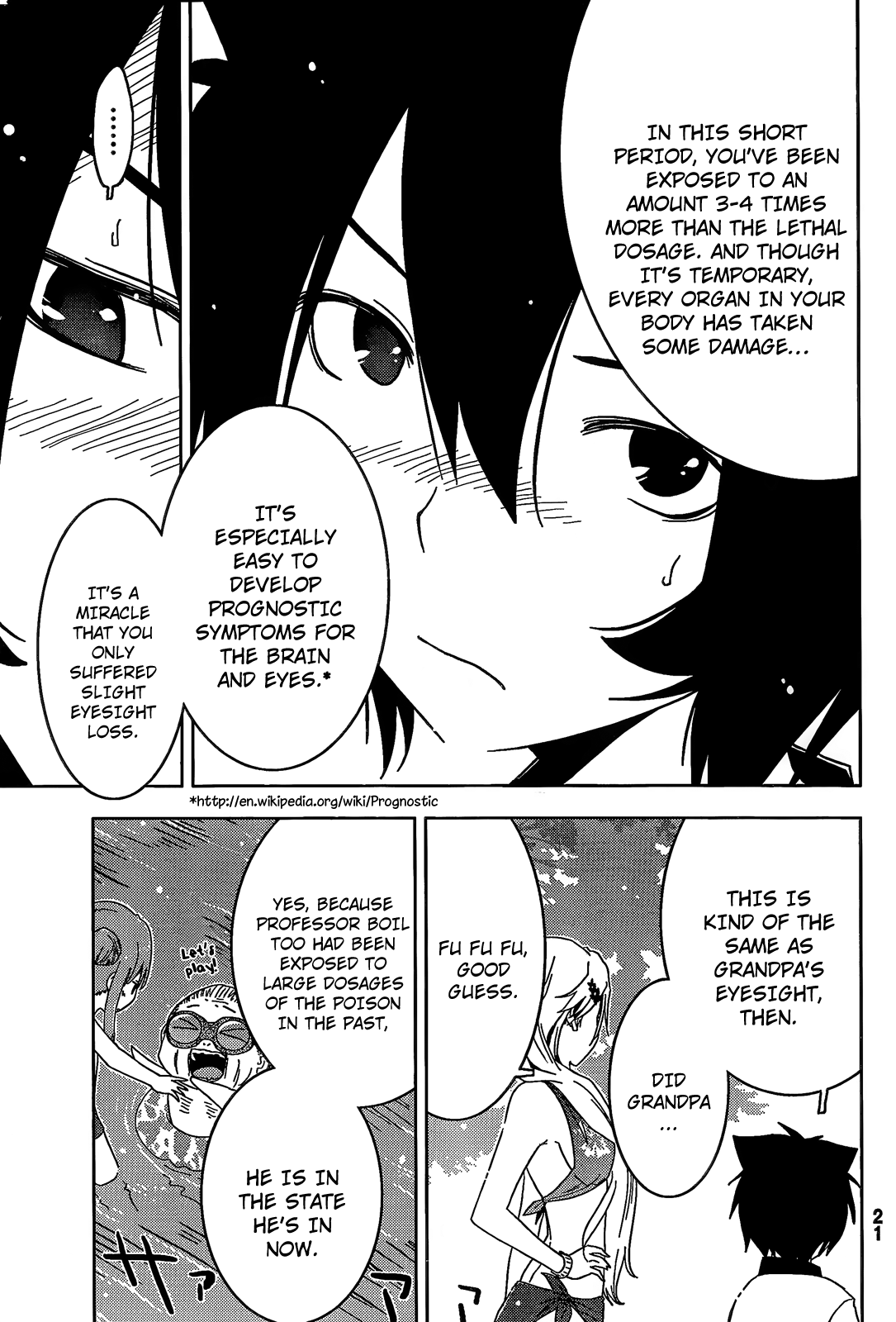 Sankarea Chapter 21 page 11 - Chapter 21: Love... For Me... + Swamp Zombies +