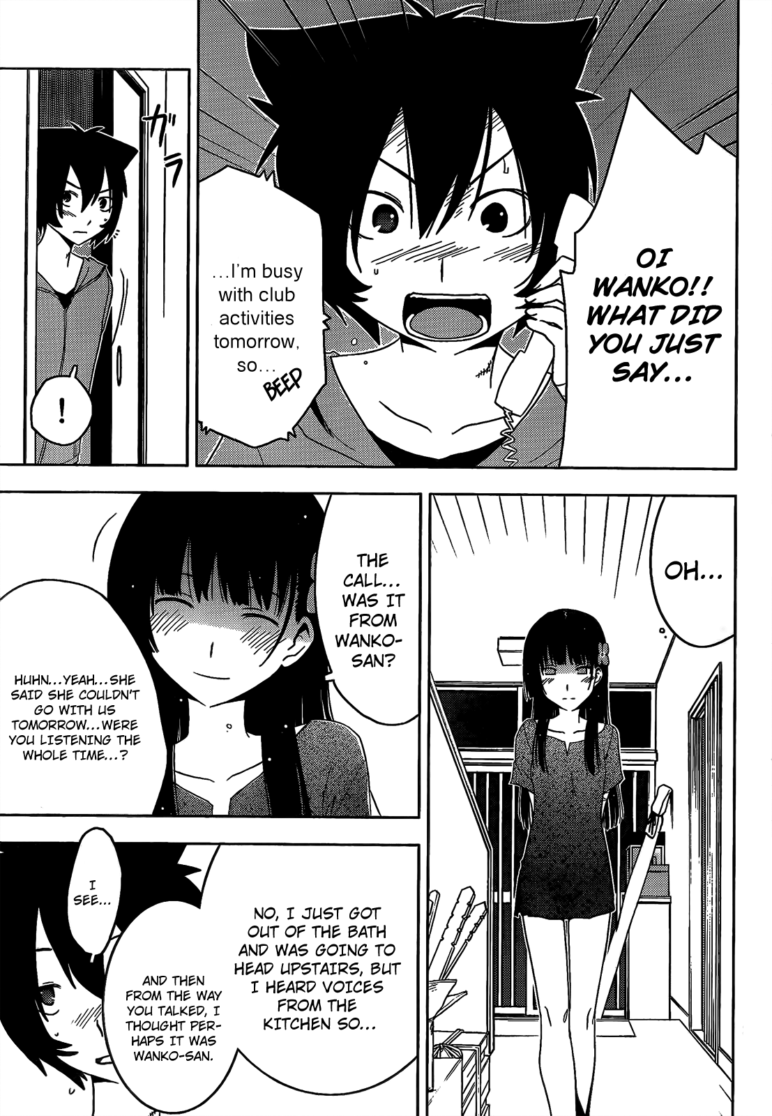 Sankarea Chapter 21 page 21 - Chapter 21: Love... For Me... + Swamp Zombies +