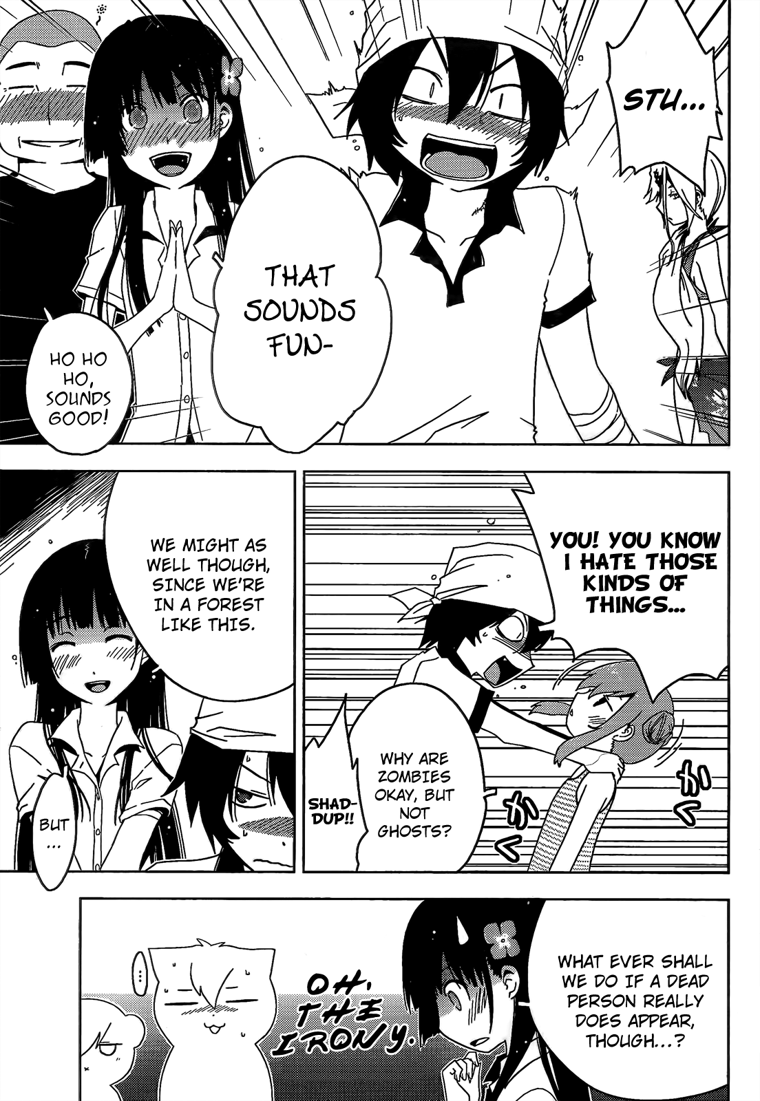 Sankarea Chapter 21 page 27 - Chapter 21: Love... For Me... + Swamp Zombies +