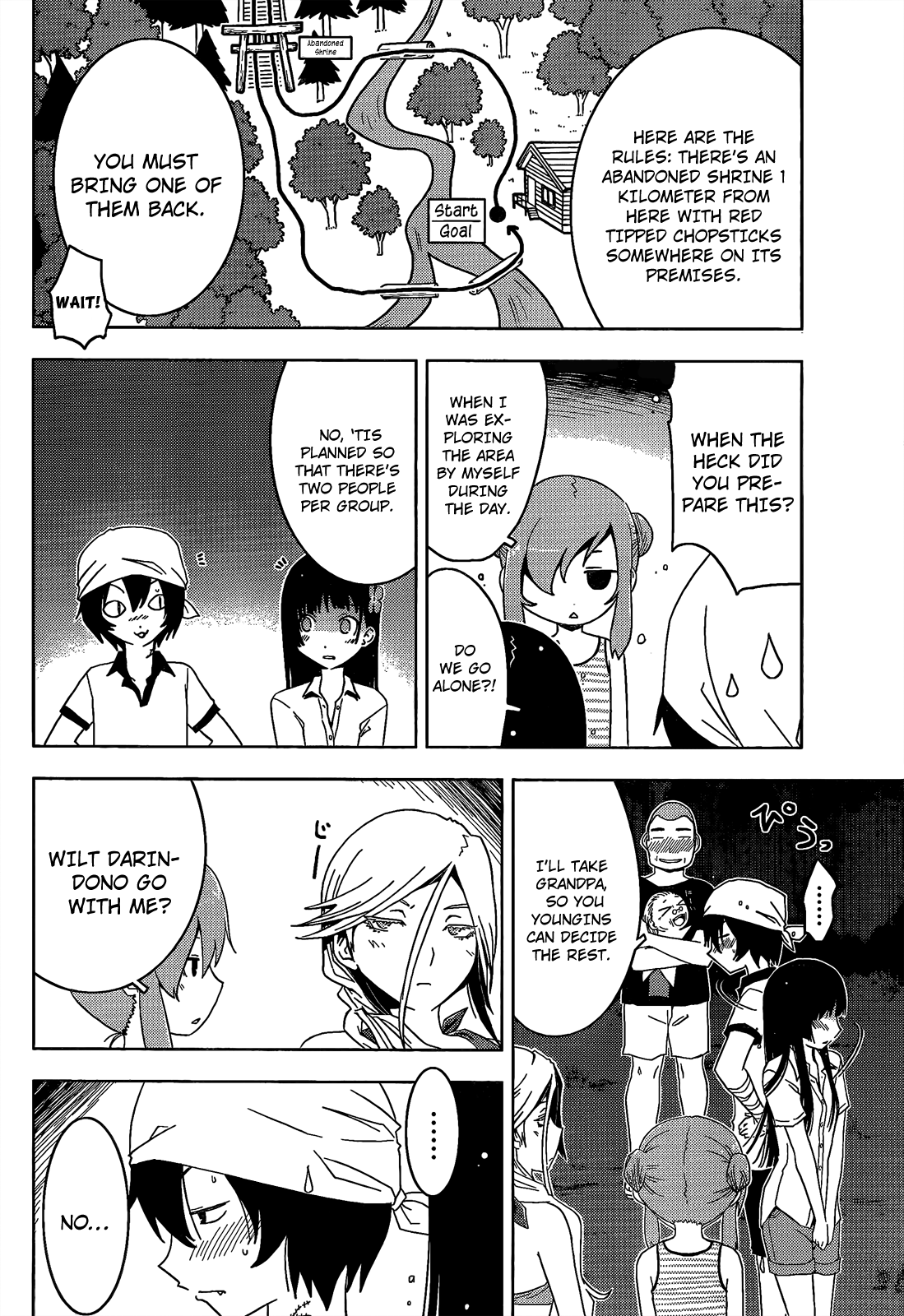 Sankarea Chapter 21 page 28 - Chapter 21: Love... For Me... + Swamp Zombies +