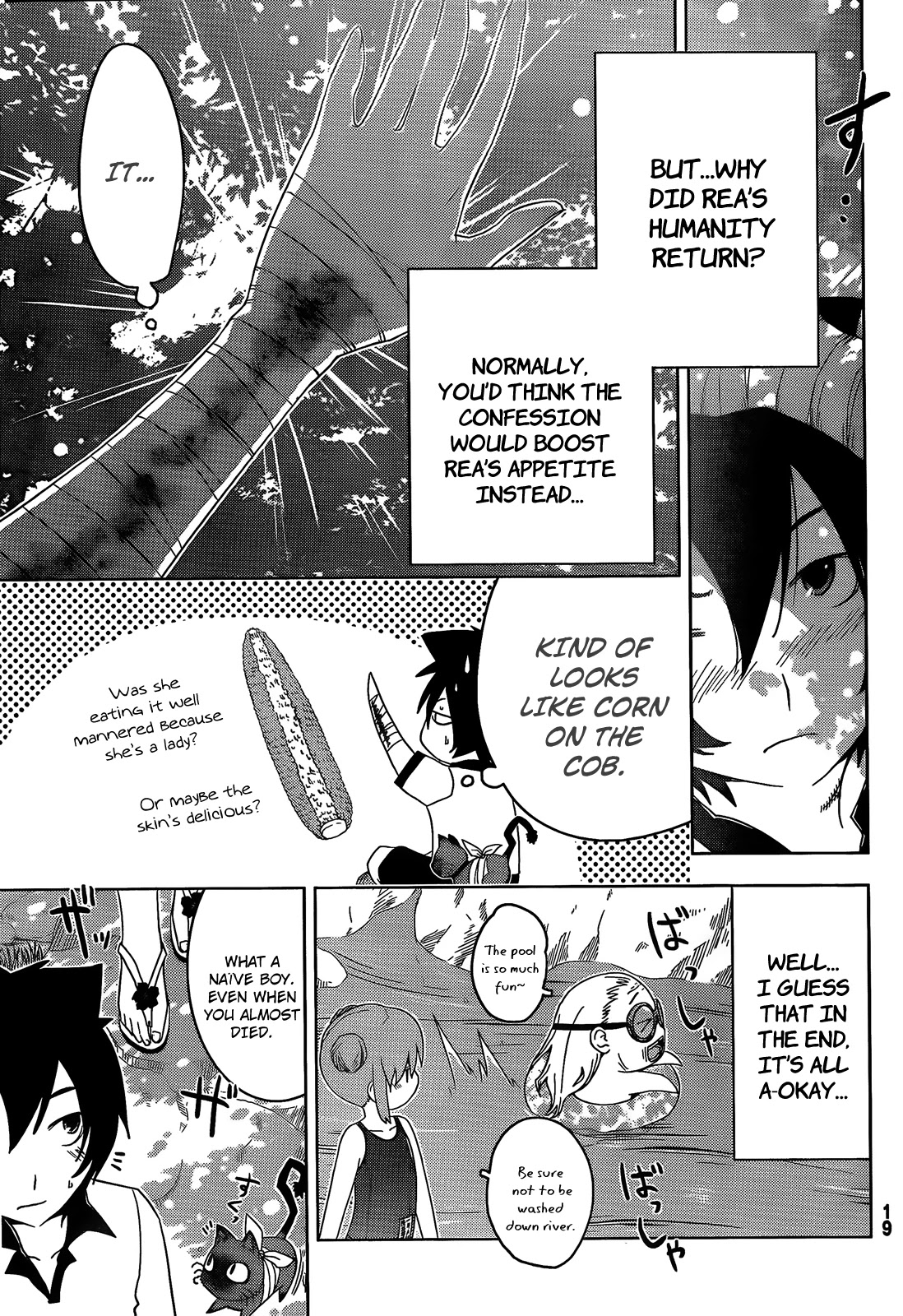 Sankarea Chapter 21 page 9 - Chapter 21: Love... For Me... + Swamp Zombies +