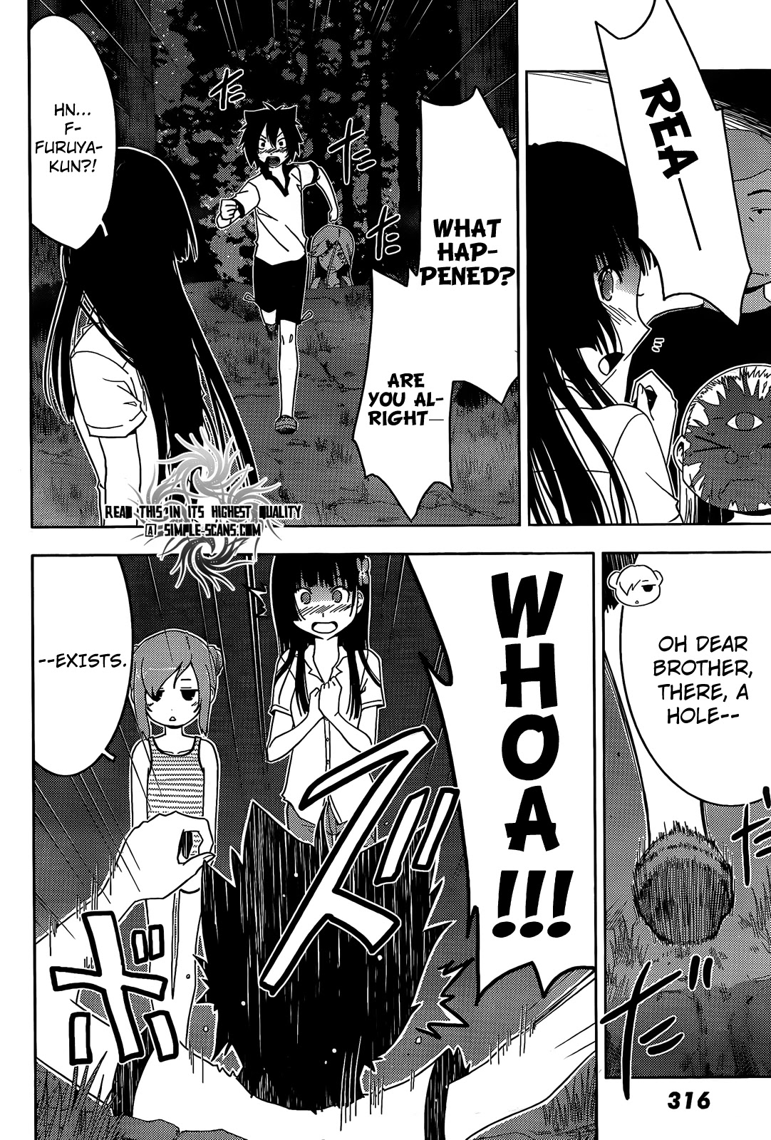 Sankarea Chapter 22 page 17 - Chapter 22: I... Made... + The Descent +