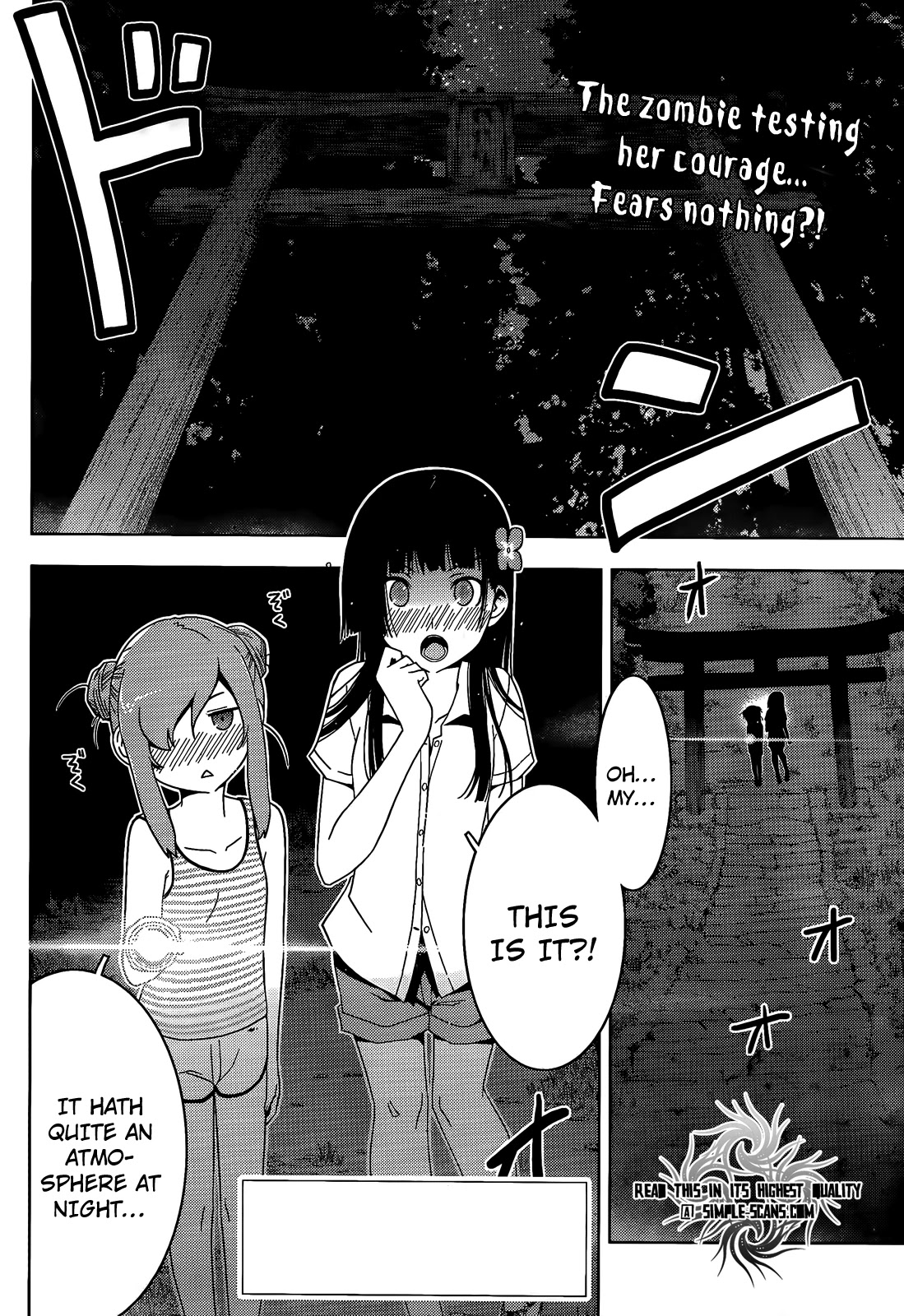 Sankarea Chapter 22 page 3 - Chapter 22: I... Made... + The Descent +