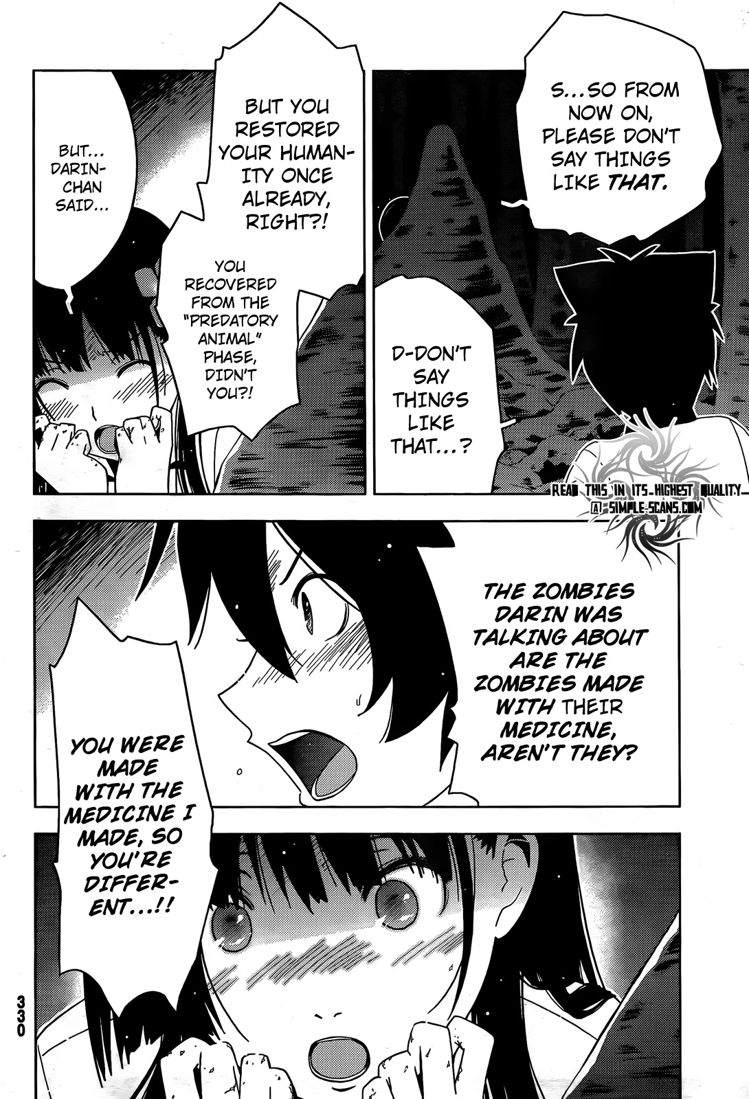 Sankarea Chapter 22 page 30 - Chapter 22: I... Made... + The Descent +