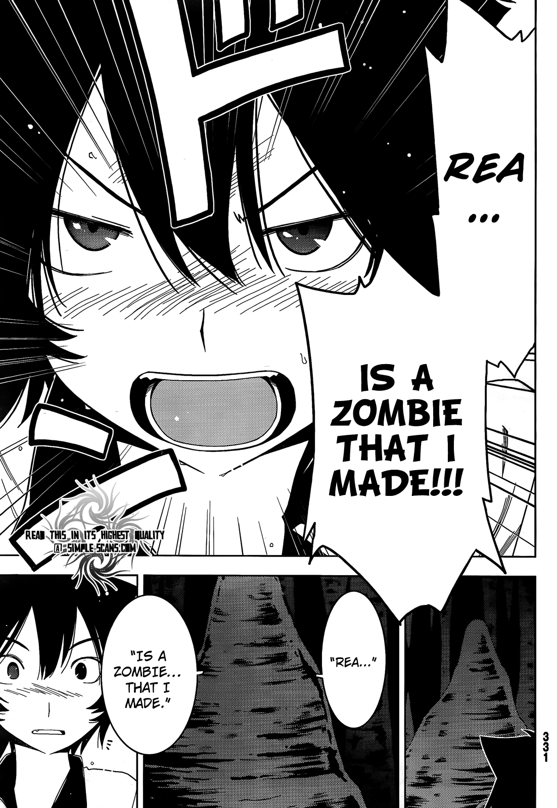 Sankarea Chapter 22 page 31 - Chapter 22: I... Made... + The Descent +