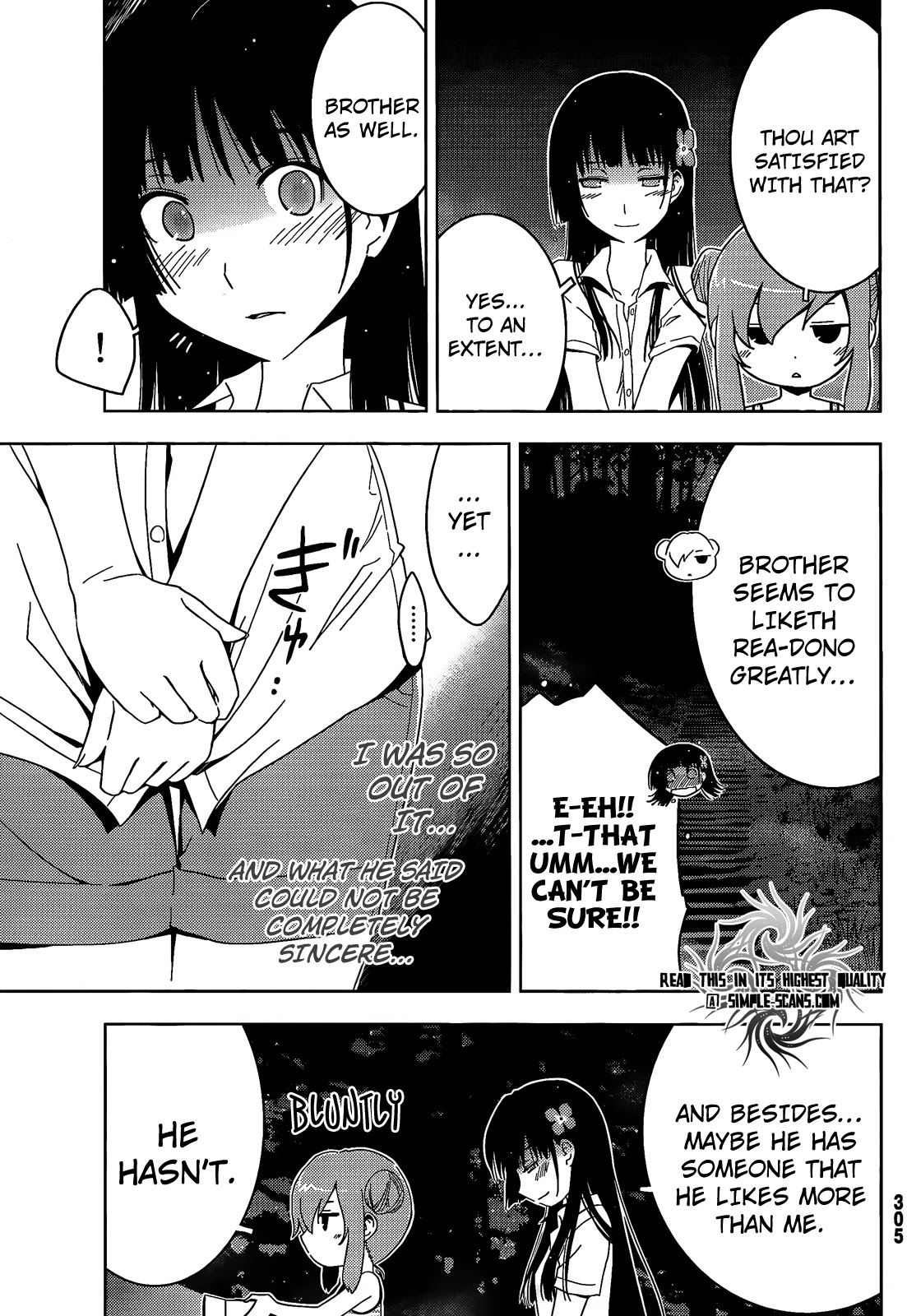 Sankarea Chapter 22 page 6 - Chapter 22: I... Made... + The Descent +