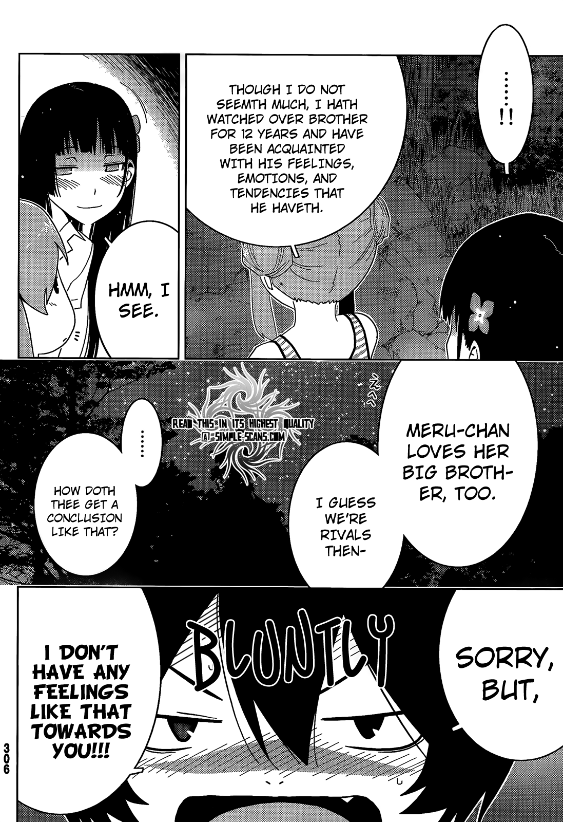 Sankarea Chapter 22 page 7 - Chapter 22: I... Made... + The Descent +