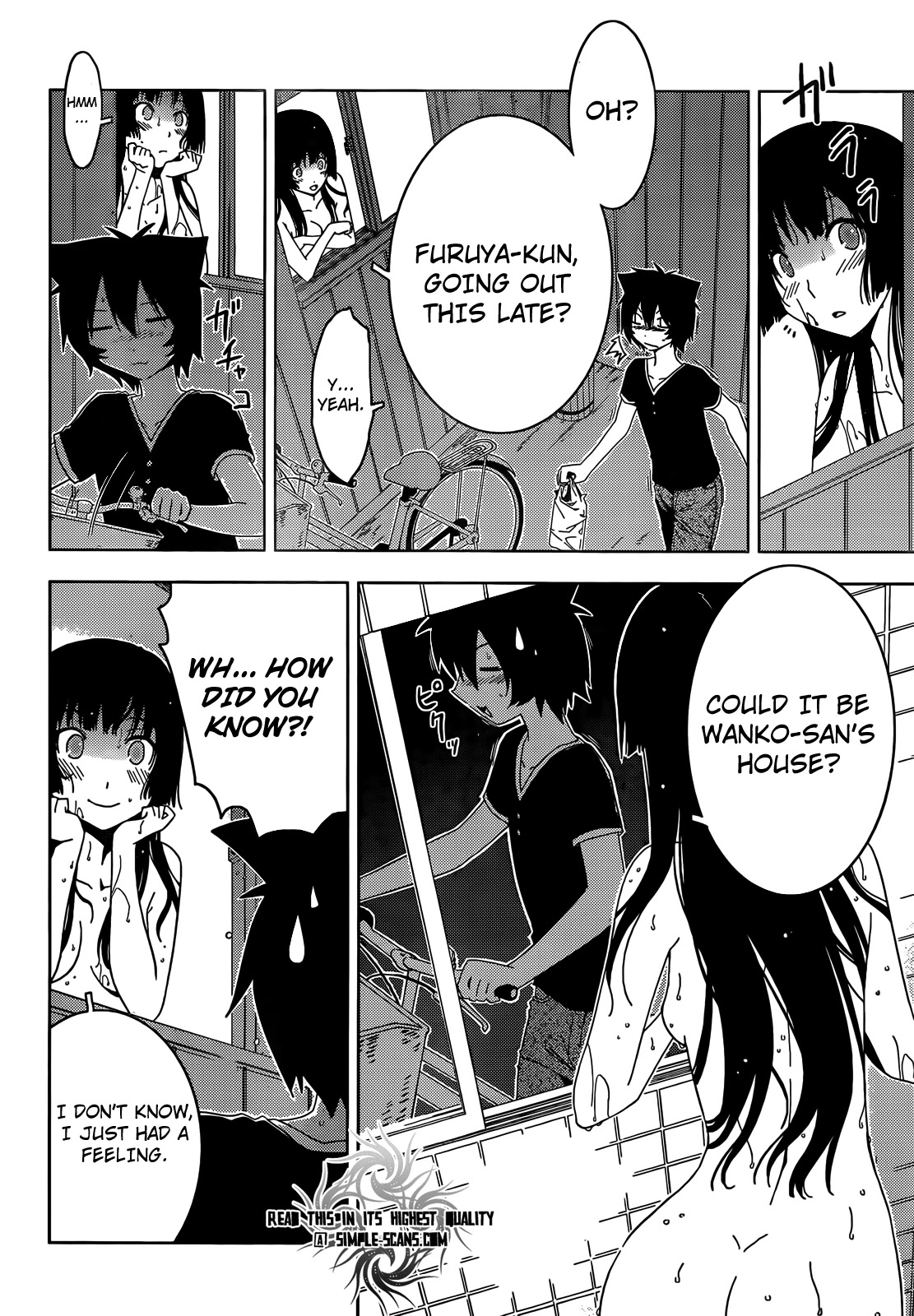 Sankarea Chapter 23 page 15 - Chapter 23: My… Feelings As Well… + Zombie Strippers +