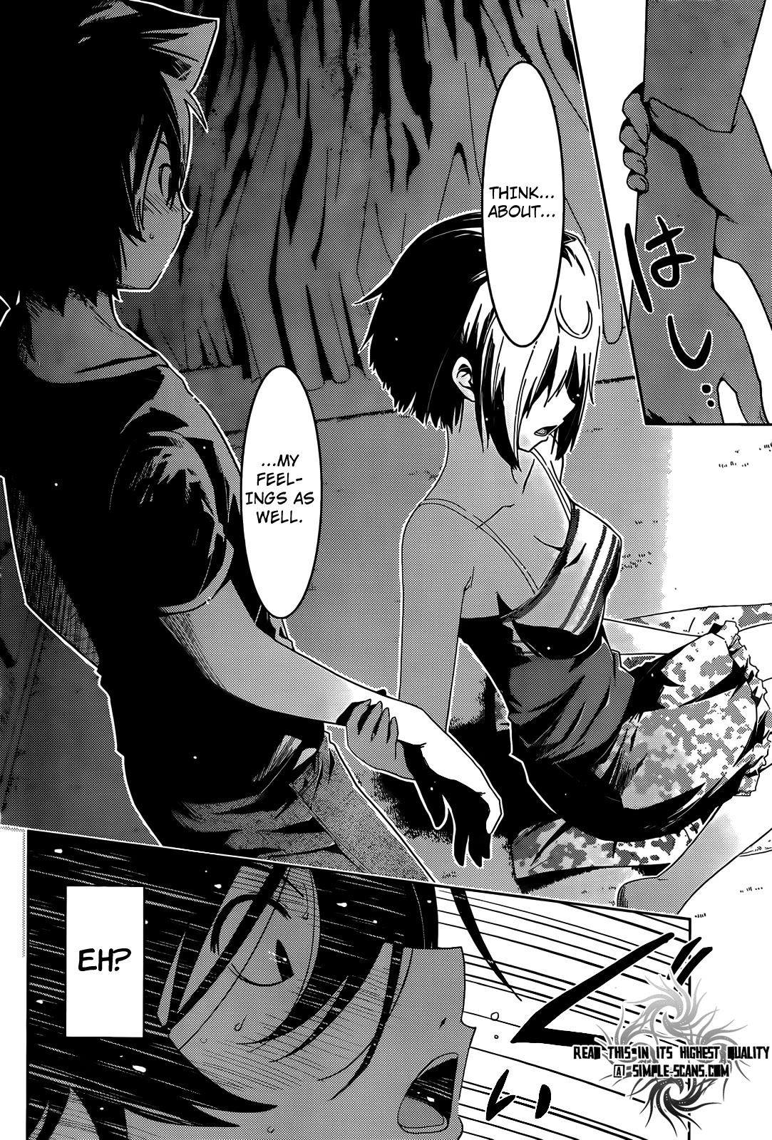 Sankarea Chapter 23 page 27 - Chapter 23: My… Feelings As Well… + Zombie Strippers +