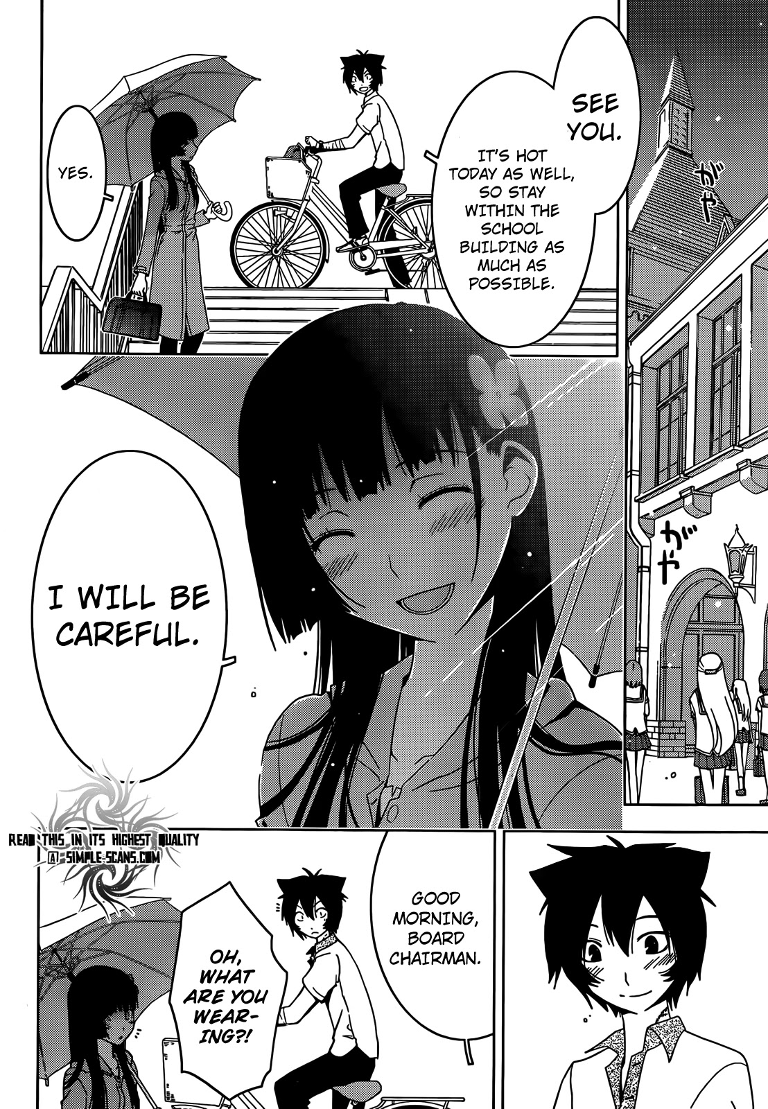 Sankarea Chapter 23 page 3 - Chapter 23: My… Feelings As Well… + Zombie Strippers +