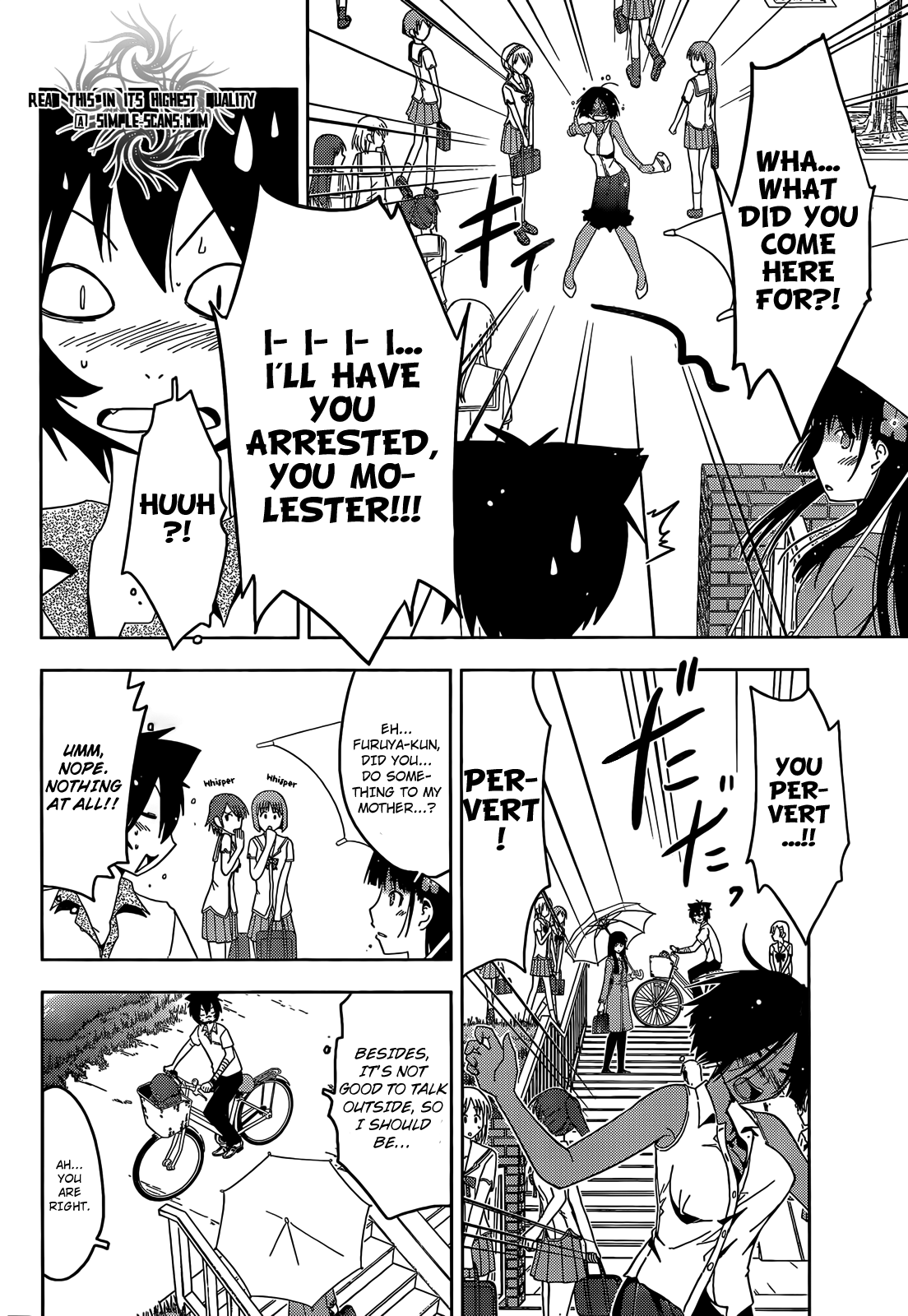 Sankarea Chapter 23 page 5 - Chapter 23: My… Feelings As Well… + Zombie Strippers +