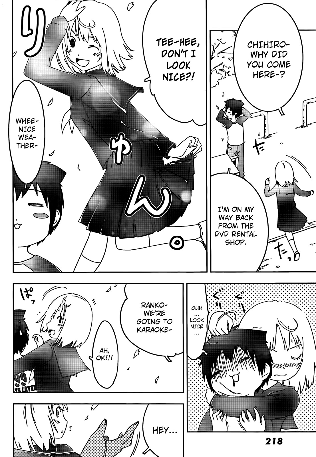 Sankarea Chapter 24 page 15 - Chapter 24: Even If… Unrequited Love… + Bio Zombie +