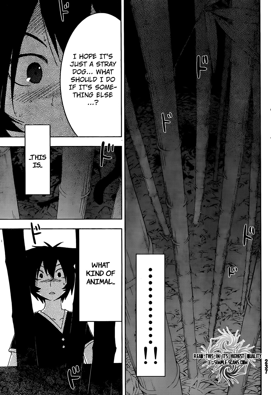 Sankarea Chapter 24 page 34 - Chapter 24: Even If… Unrequited Love… + Bio Zombie +