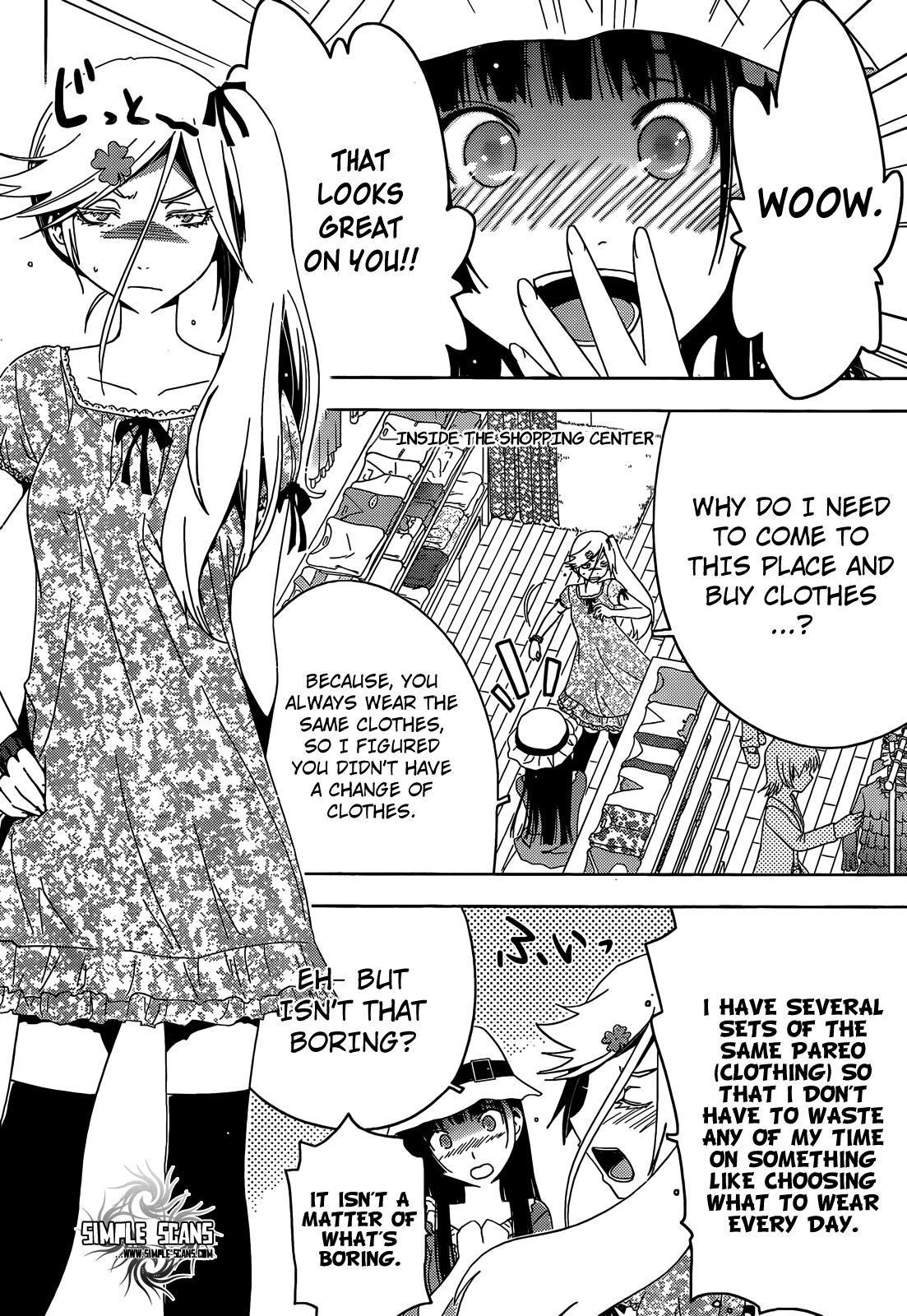 Sankarea Chapter 25 page 13 - Chapter 25: Fri...ends... + Zombio +