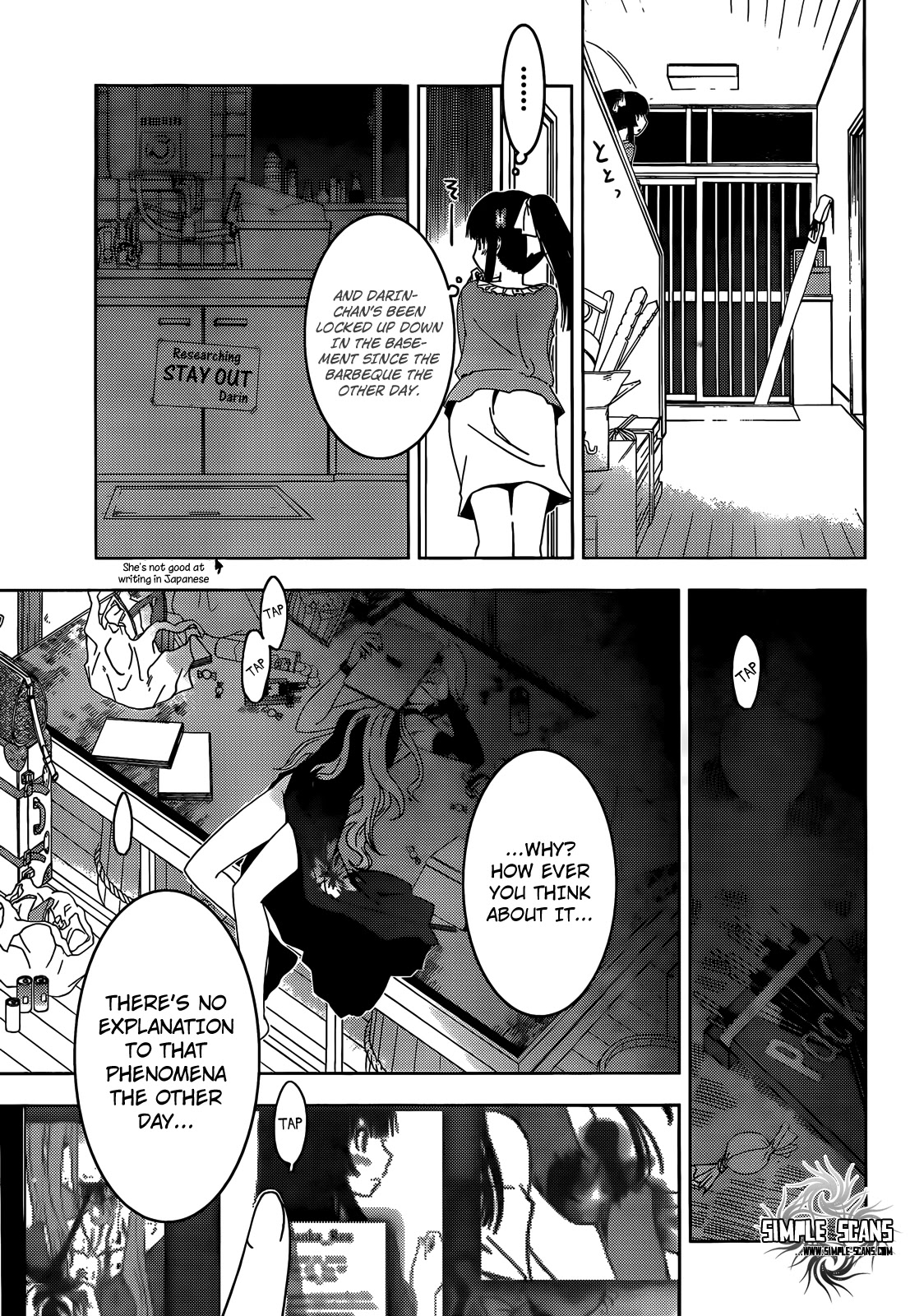 Sankarea Chapter 25 page 6 - Chapter 25: Fri...ends... + Zombio +