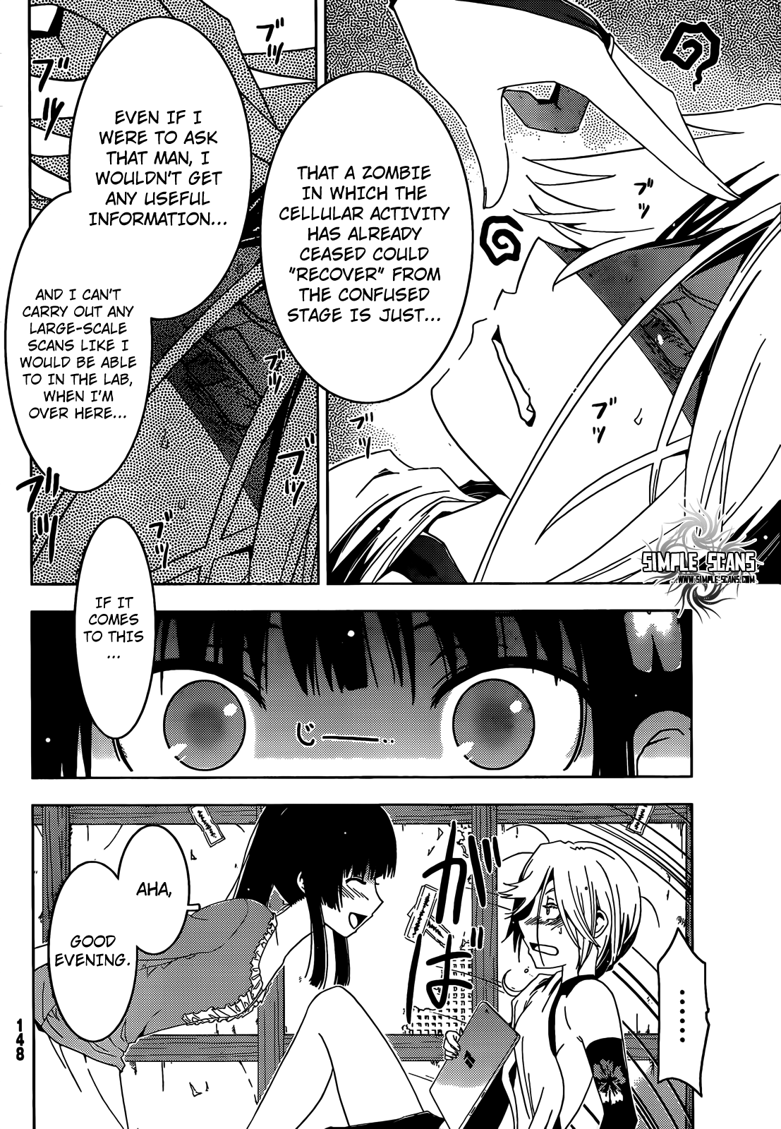Sankarea Chapter 25 page 7 - Chapter 25: Fri...ends... + Zombio +