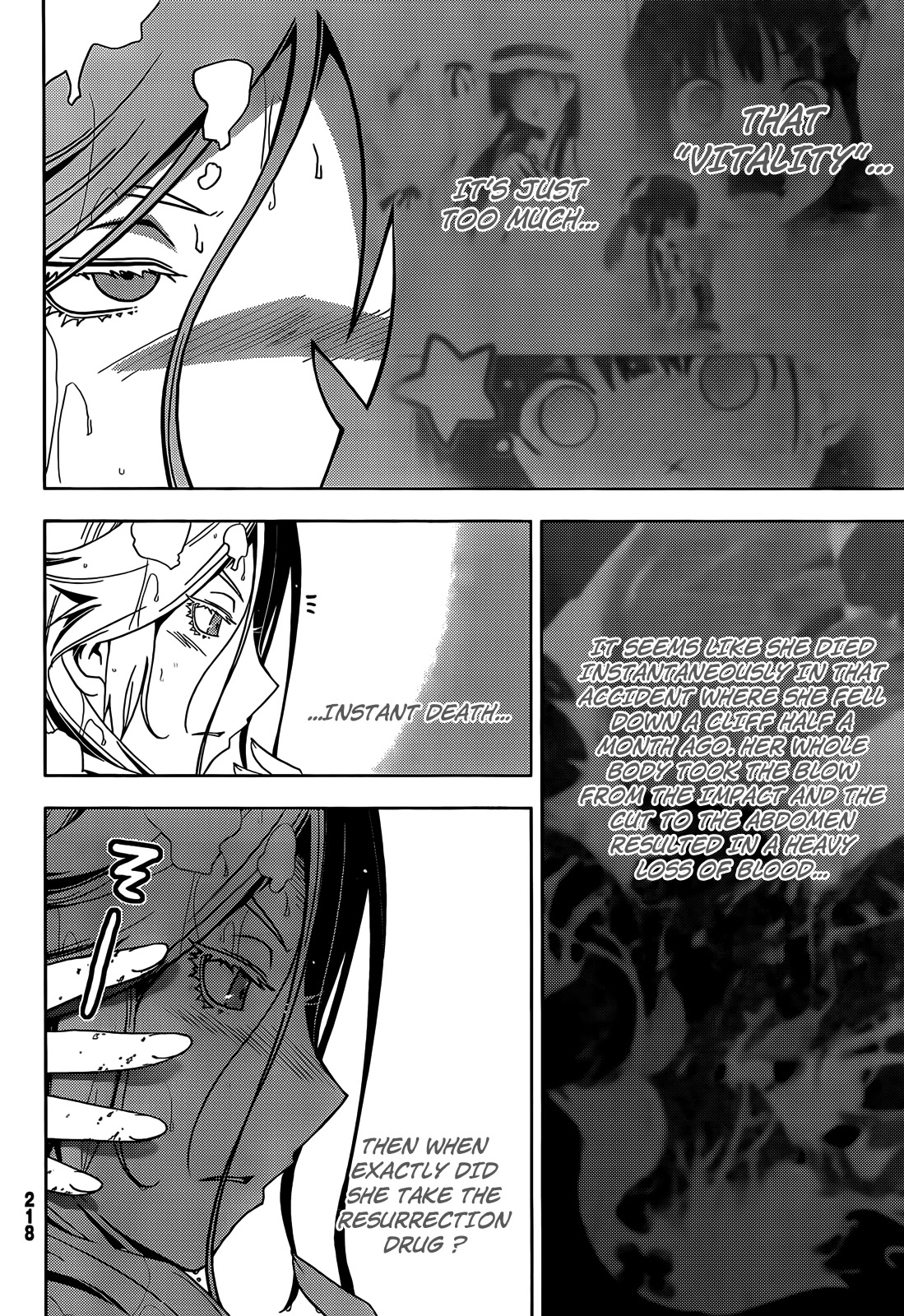 Sankarea Chapter 26 page 13 - Chapter 26: A Zombie's... Instinct... + Pet Sematary Two +