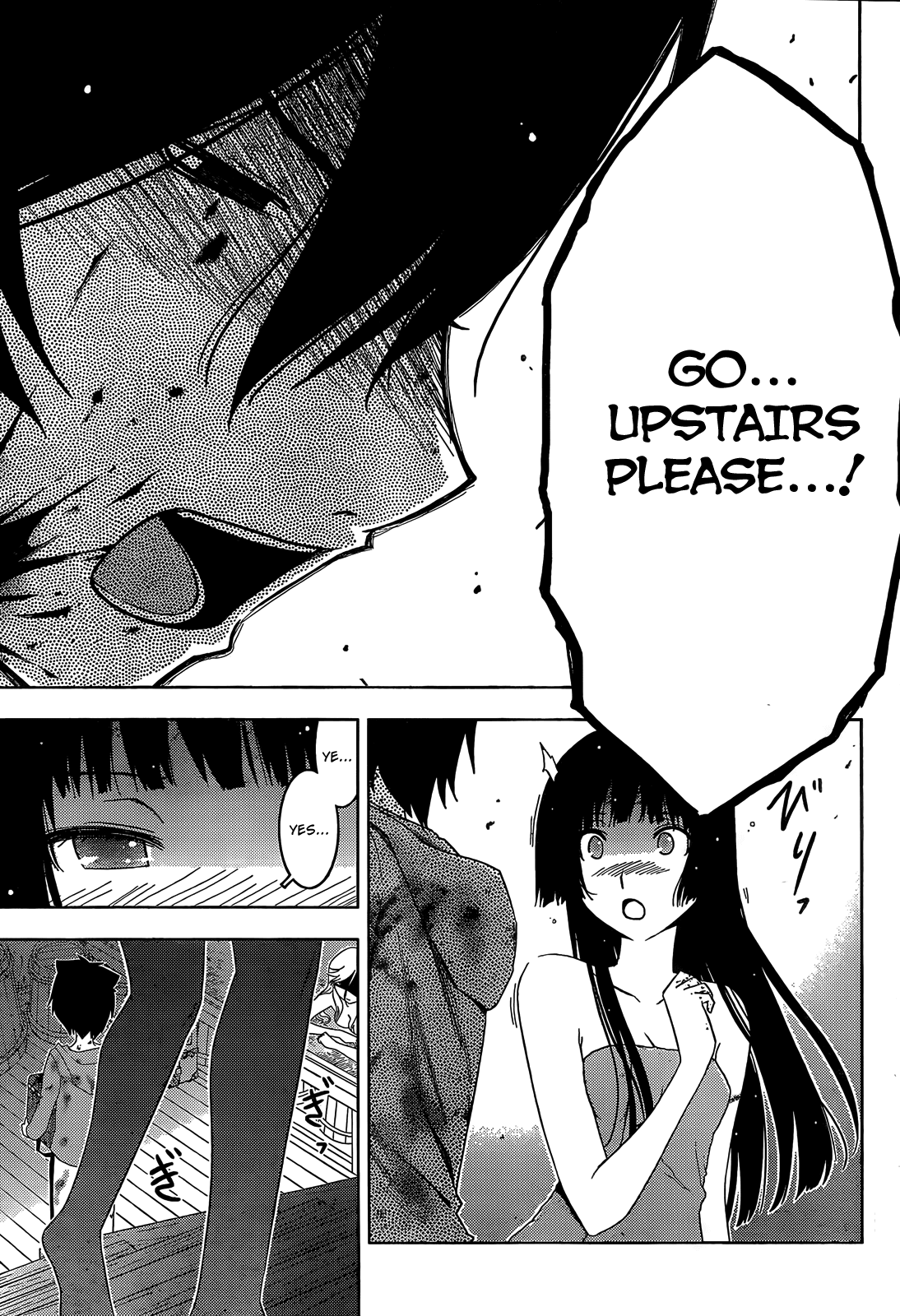 Sankarea Chapter 27 page 24 - Chapter 27: Those Things... Called Zombies... + Dawn of the Dead (2004) +