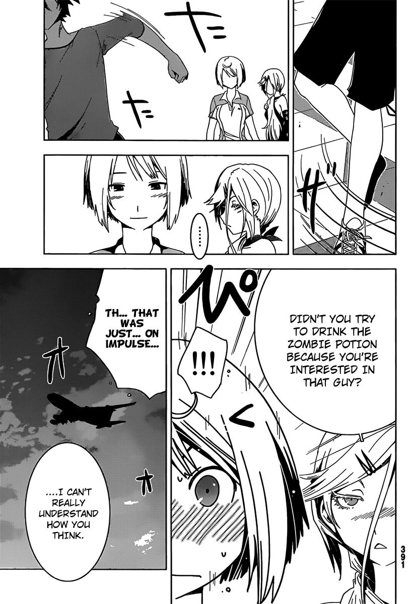 Sankarea Chapter 30 page 25 - Chapter 30: I Don't Want To... Lose... + Nightmare City +