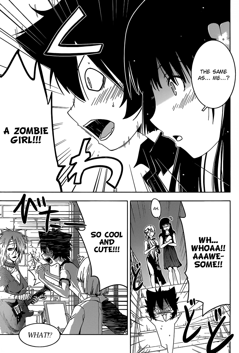 Sankarea Chapter 31 page 16 - Chapter 31: An Inevitable... Coincidence... + Warking Dead +