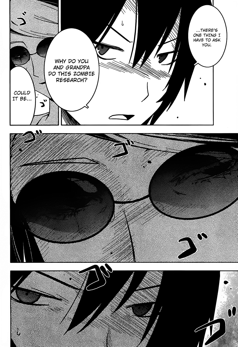 Sankarea Chapter 32 page 21 - Chapter 32: Not Yet... + Zombieland +