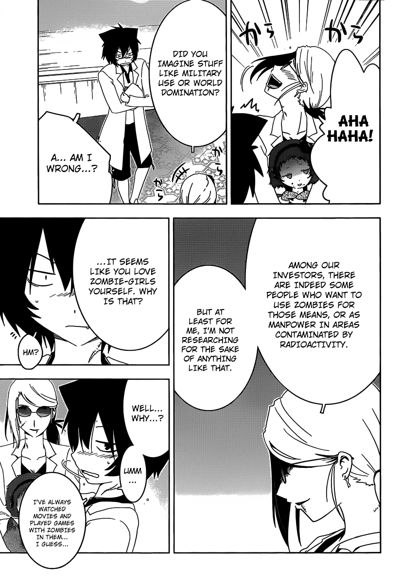 Sankarea Chapter 32 page 22 - Chapter 32: Not Yet... + Zombieland +