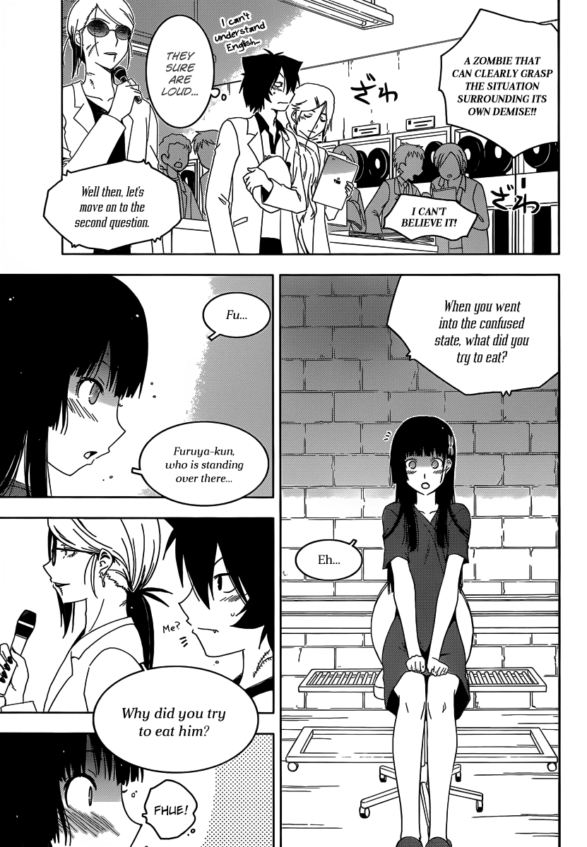 Sankarea Chapter 32 page 4 - Chapter 32: Not Yet... + Zombieland +